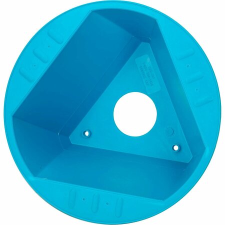 Global Industrial Inventory Control Cone, 10L x 10W x 5H, Turquoise B1845730